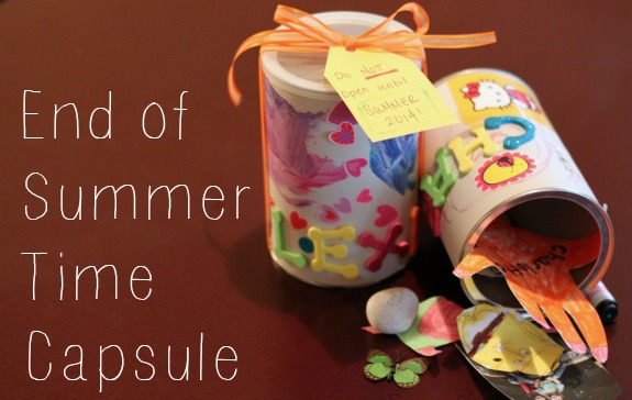 End of Summer Time Capsule - Inner Child Fun